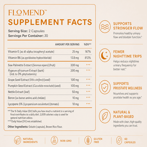 Men's Natural Flow Support
